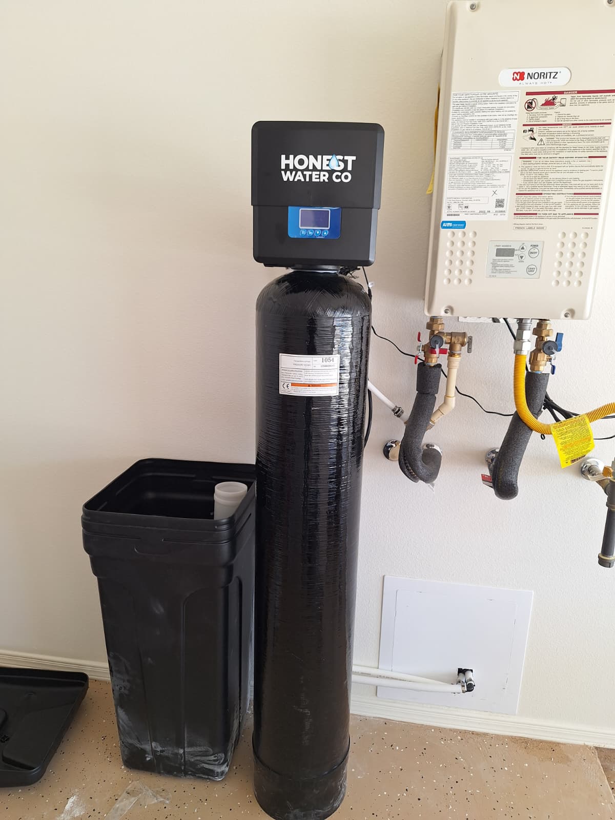 Honest Water Co system installed in an El Paso home