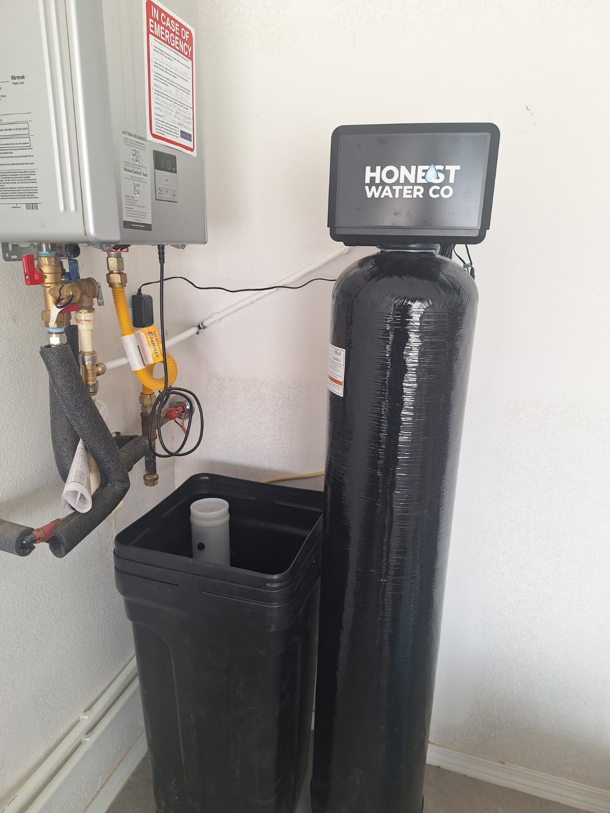 Honest Water Co system installed in an El Paso home
