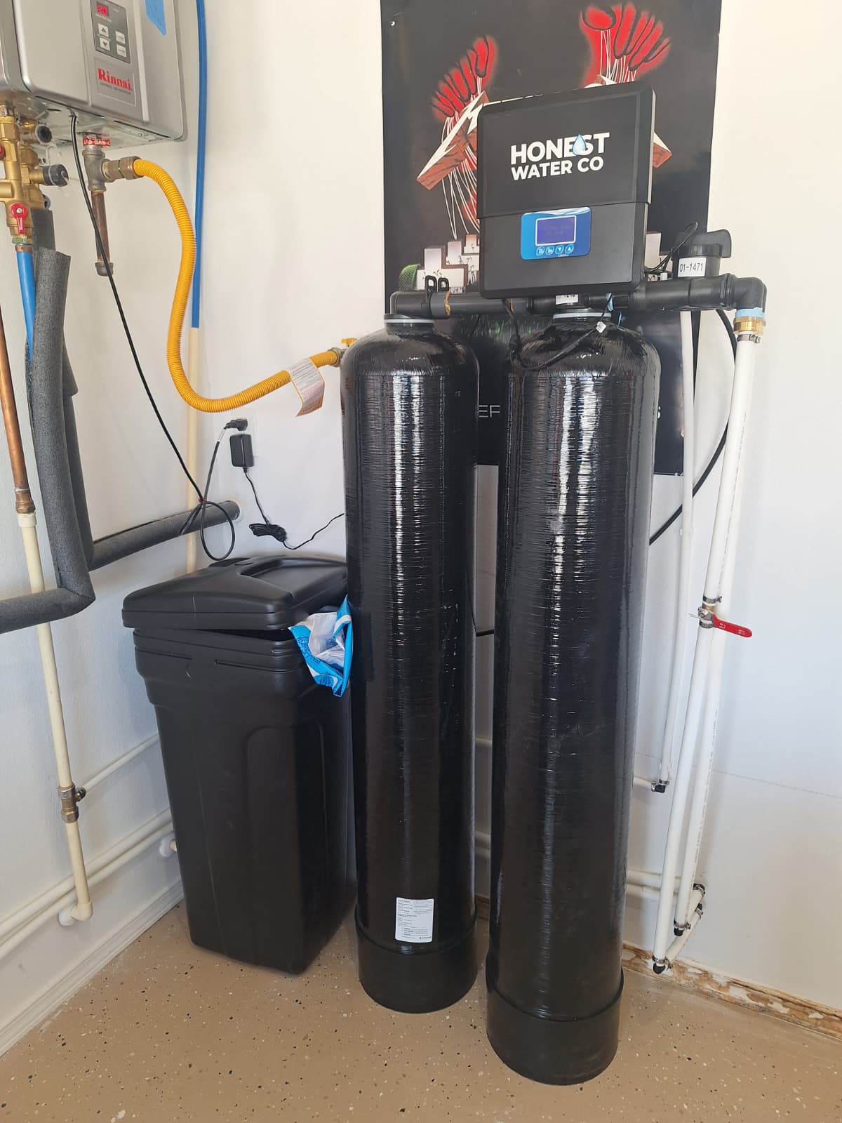 Honest Water Co system installed in an El Paso home