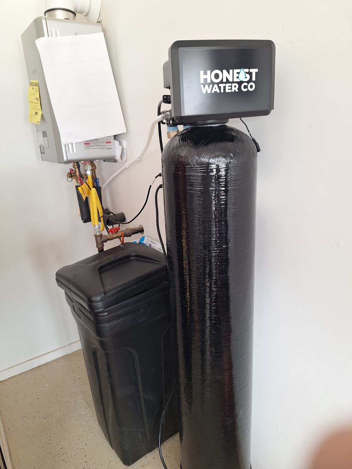 Honest Water Co system installed in an El Paso home