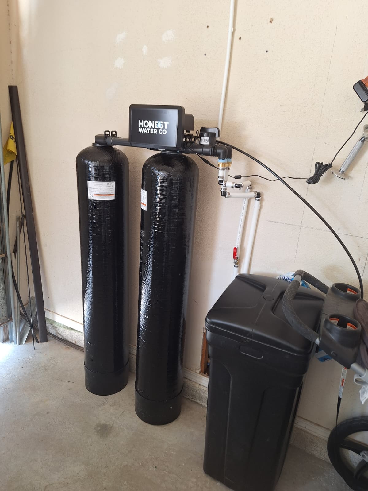 Honest Water Co system installed in an El Paso home
