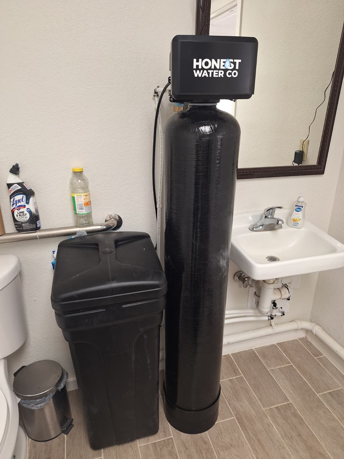 Honest Water Co system installed in an El Paso home
