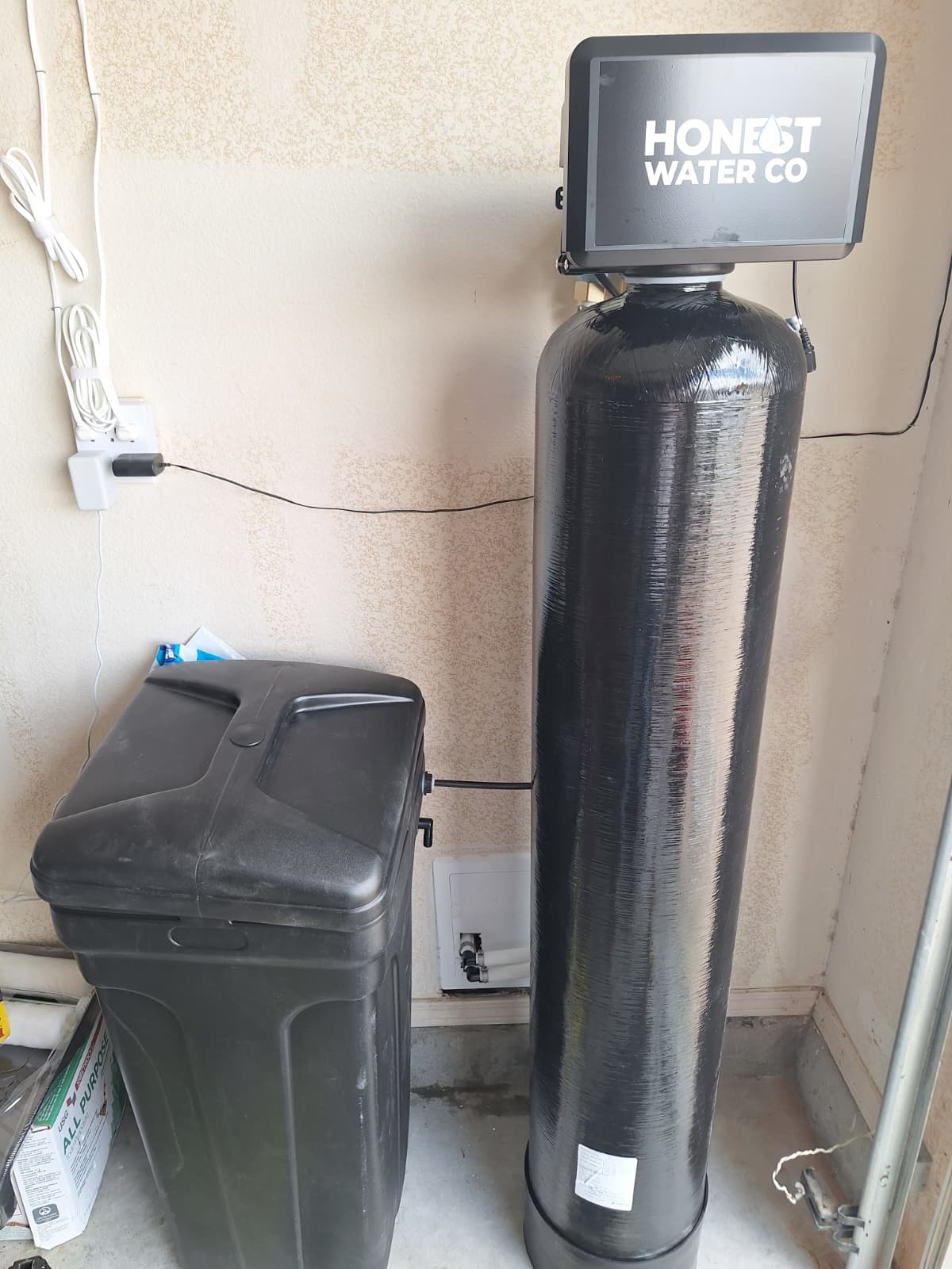 Honest Water Co system installed in an El Paso home
