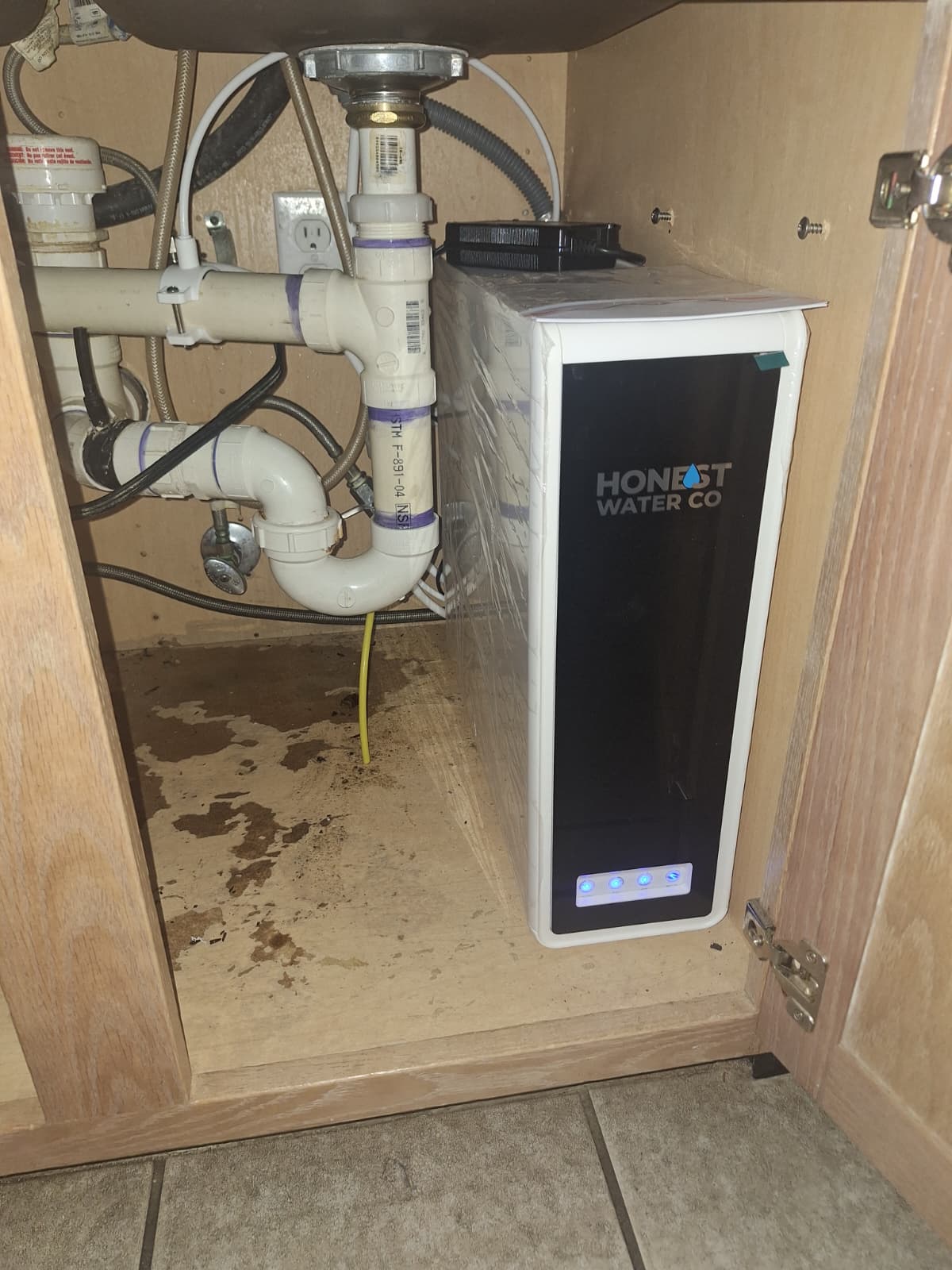 Honest Water Co system installed in an El Paso home