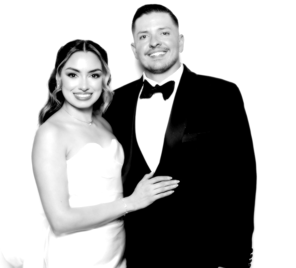 Justin Cogdill, co-owner of Honest Water Co of El Paso, with his wife