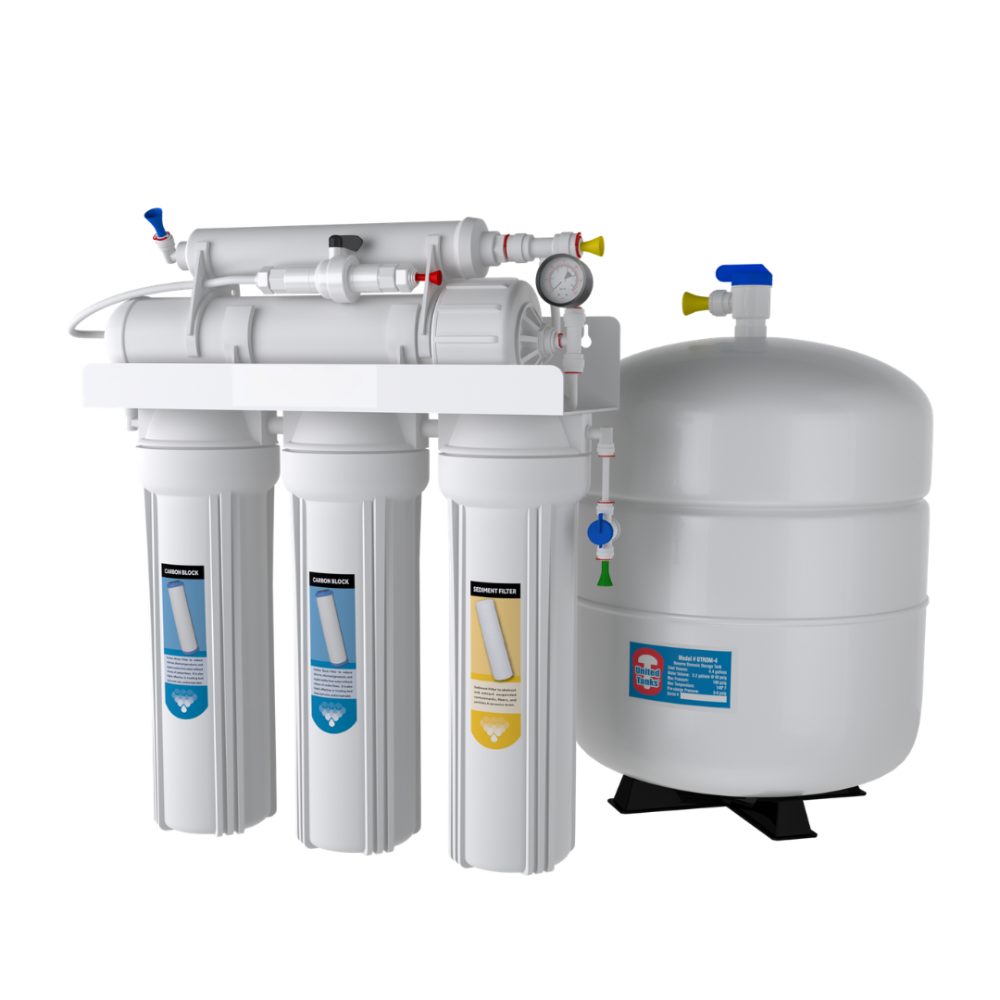 Standard tank reverse-osmosis system